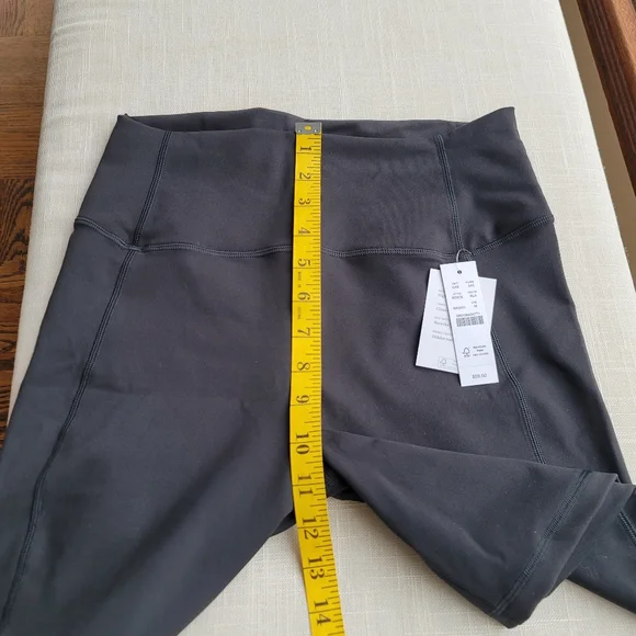 New! J.Crew Sz M Medium CloudStretch High-rise Bike Black Shorts Pocket NWT - Picture 6 of 11